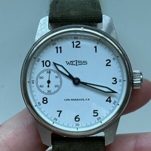 Weiss 38mm Automatic Standard Issue Field Watch